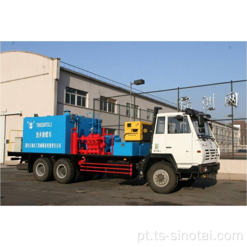 Caminhão de óleo quente chinês conveniente para campo petrolífero